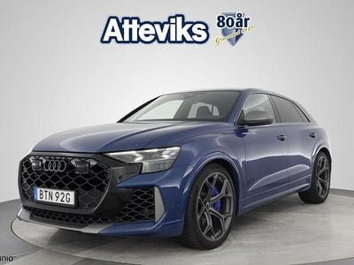 Ascariblå metallic Begagnad 2025 Audi RS Q8 Performance SUV | 1 719 900 kr (Lite dyr)