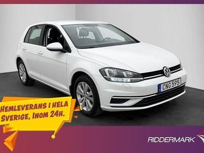 Vit Begagnad 2018 VW Golf VII Halvkombi | 127 800 kr (Marknadspris)