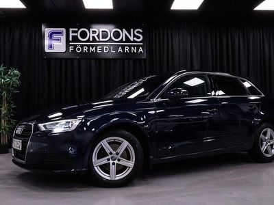 Begagnad Audi A3 Proline 150 HK (110 kW) 2018 Blå Sedan
