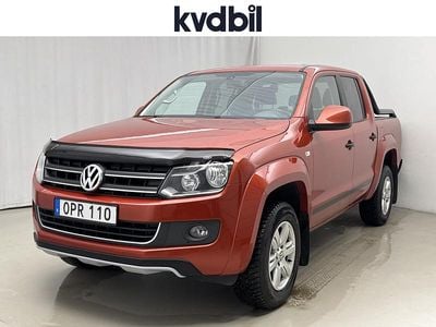 Röd Begagnad 2014 VW Amarok Pickup | 140 000 kr (Marknadspris)