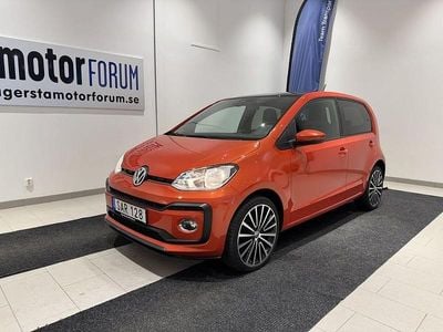 Orange Begagnad 2018 VW up! Beats Halvkombi | 119 000 kr (Lite dyr)