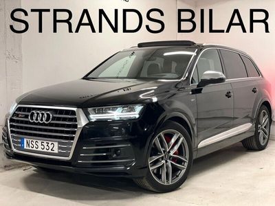 begagnad Audi SQ7 4.0 TDI V8 Quattro 7-Sits MOMS HuD Pano Night 435hk