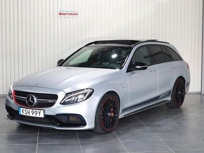 Ljusgrå Begagnad 2016 Mercedes C63S AMG AMG Kombi | 469 900 kr (Lite dyr)