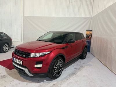 Begagnad Land Rover Range Rover evoque 191 HK (140 kW) 2013 Svart SUV
