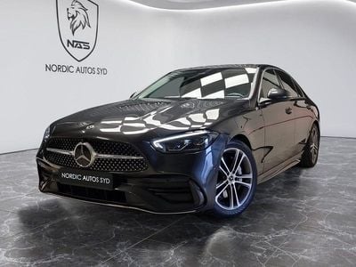 Grå Begagnad 2021 Mercedes C220 AMG Sedan | 389 900 kr (Marknadspris)