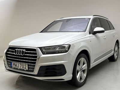 Begagnad Audi Q7 S-Line 272 HK (200 kW) 2016 Vit SUV