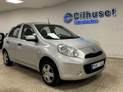 Begagnad Nissan Micra 80 HK (58 kW) 2012 Silver Halvkombi