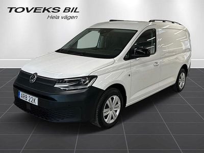 Vit (candyvit) Ny 2025 VW Caddy Maxi Minibuss | 433 375 kr (Marknadspris)