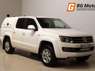 Begagnad VW Amarok Highline 180 HK (132 kW) 2013 Vit Pickup