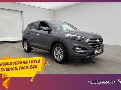 Mörkgrå Begagnad 2018 Hyundai Tucson SUV | 184 800 kr (Marknadspris)