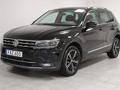 Svart Begagnad 2018 VW Tiguan SUV | 215 000 kr (Marknadspris)