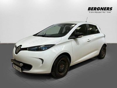 Begagnad Renault Zoe 80 kW (109 HK) 2019 Vit Halvkombi
