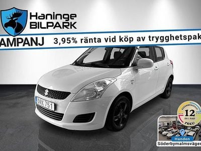 Begagnad Suzuki Swift 75 HK (55 kW) 2013 Vit Halvkombi