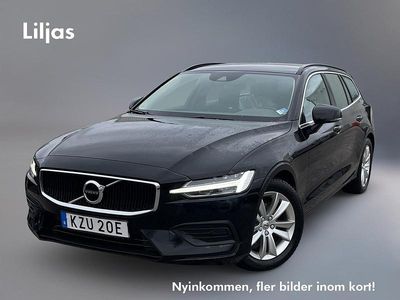Svart Begagnad 2021 Volvo V60 Pro Kombi | 259 000 kr (Marknadspris)