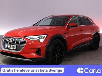 Röd Begagnad 2020 Audi e-tron Proline SUV | 244 990 kr (Bra pris)