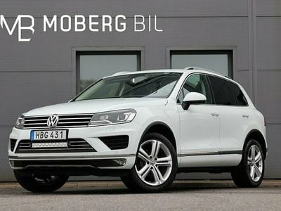 Vit Begagnad 2015 VW Touareg SUV | 199 800 kr (Bra pris)