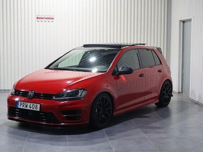 Röd Begagnad 2014 VW Golf VII R Halvkombi | 249 900 kr (Dyr)