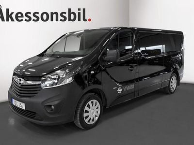 Begagnad Opel Vivaro 125 HK (91 kW) 2018 Svart Minibuss