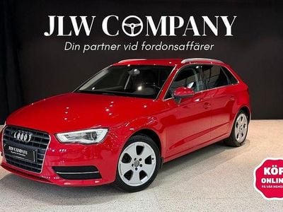 Röd Begagnad 2015 Audi A3 Sportback Attraction Halvkombi | 139 000 kr (Marknadspris)