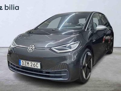 Grå Begagnad 2021 VW ID.3 Pro Performance Halvkombi | 234 900 kr (Marknadspris)