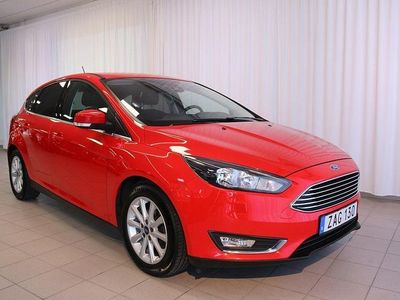 Röd Begagnad 2017 Ford Focus Minibuss | 79 000 kr (Bra pris)
