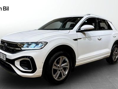 Vit Begagnad 2024 VW T-Roc R-line SUV | 369 900 kr (Marknadspris)