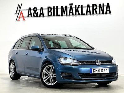 Blå Begagnad 2014 VW Golf VII Kombi | 99 900 kr (Marknadspris)