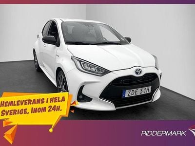 Vit Begagnad 2020 Toyota Yaris Hybrid | 194 900 kr (Marknadspris)