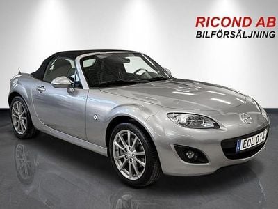 Begagnad Mazda MX5 126 HK (92 kW) 2012 Silver Cab