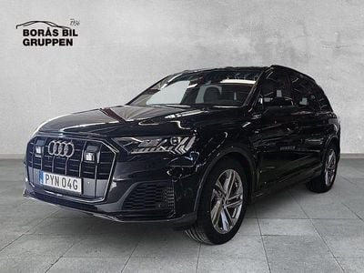 Svart Begagnad 2021 Audi Q7 S-Line SUV | 489 000 kr