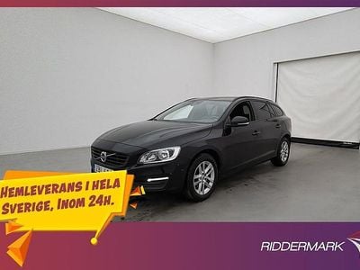 Begagnad Volvo V60 Standard 152 HK (111 kW) 2017 Svart Kombi