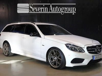 Begagnad Mercedes E220 AMG 170 HK (125 kW) 2016 Vit Kombi