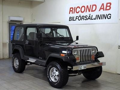 Svart Begagnad 1989 Jeep Wrangler SUV | 119 900 kr