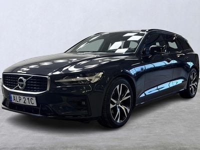 Grå Begagnad 2019 Volvo V60 R-Design Kombi | 309 900 kr (Dyr)