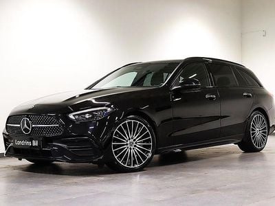 Svart Begagnad 2025 Mercedes C220 AMG Kombi | 599 000 kr (Dyr)