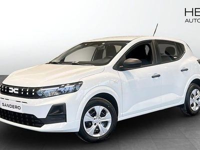 Ny Dacia Sandero Essentiel 101 HK (74 kW) 2025 Vit Halvkombi