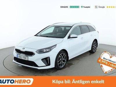 Begagnad Kia Ceed Sportswagon GT-Line 141 HK (103 kW) 2019 Vit Kombi