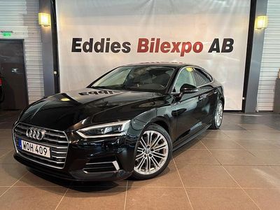 Begagnad Audi A5 Sportback Ambition 190 HK (139 kW) 2017 Mythos svart metallic Halvkombi