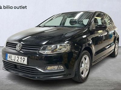 Svart Begagnad 2014 VW Polo Halvkombi | 79 900 kr (Marknadspris)