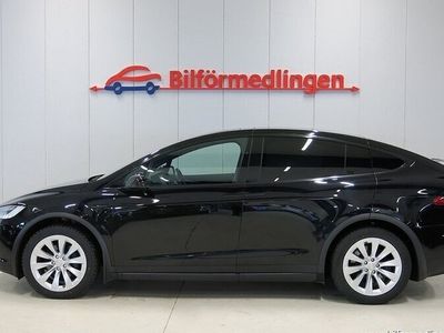 begagnad Tesla Model X Long Range AWD 6-sits Drag AP Navi Svensksåld