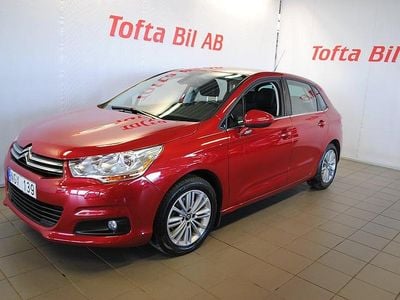 Begagnad Citroën C4 114 HK (83 kW) 2013 Röd Halvkombi
