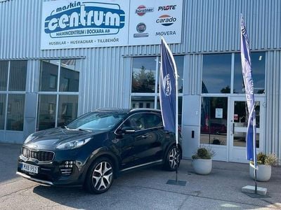 Begagnad Kia Sportage GT-Line 185 HK (136 kW) 2016 Svart SUV