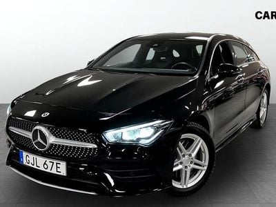 Svart Begagnad 2023 Mercedes CLA250e Shooting Brake AMG Kombi | 329 900 kr (Marknadspris)