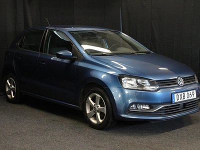 Begagnad VW Polo S 90 HK (66 kW) 2015 Blå