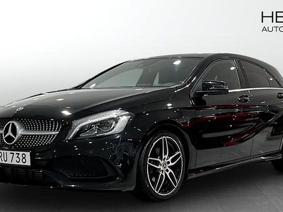 Begagnad Mercedes A200 AMG 136 HK (100 kW) 2018 Svart Kombi