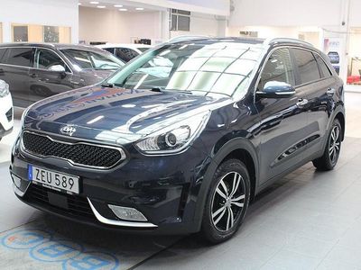 Begagnad Kia Niro Advance 141 HK (103 kW) 2017 Blå SUV
