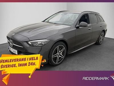 Grå Begagnad 2023 Mercedes C300e AMG Kombi | 429 800 kr (Marknadspris)