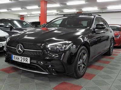 Begagnad Mercedes E300 AMG 306 HK (225 kW) 2022 Svart Sedan