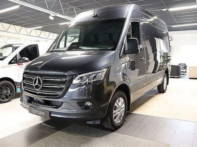 Mörkgrå (grå) Ny 2025 Mercedes Sprinter Van | 828 750 kr (Marknadspris)
