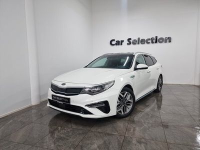 begagnad Kia Optima Hybrid Sport Wagon Plug-in Panorama 2020, Personbil